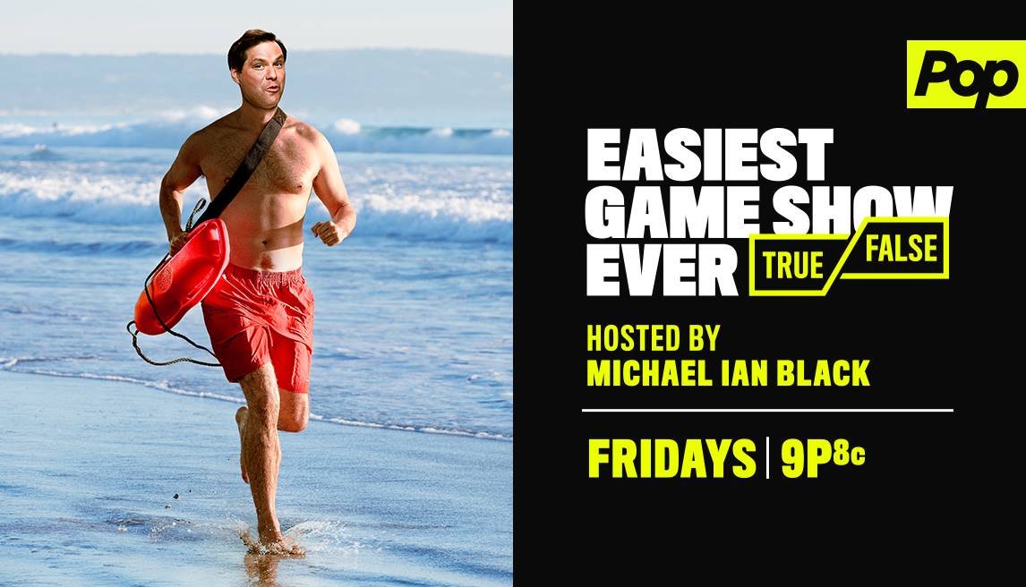 Easiest Game Show Ever key art: Baywatch parody