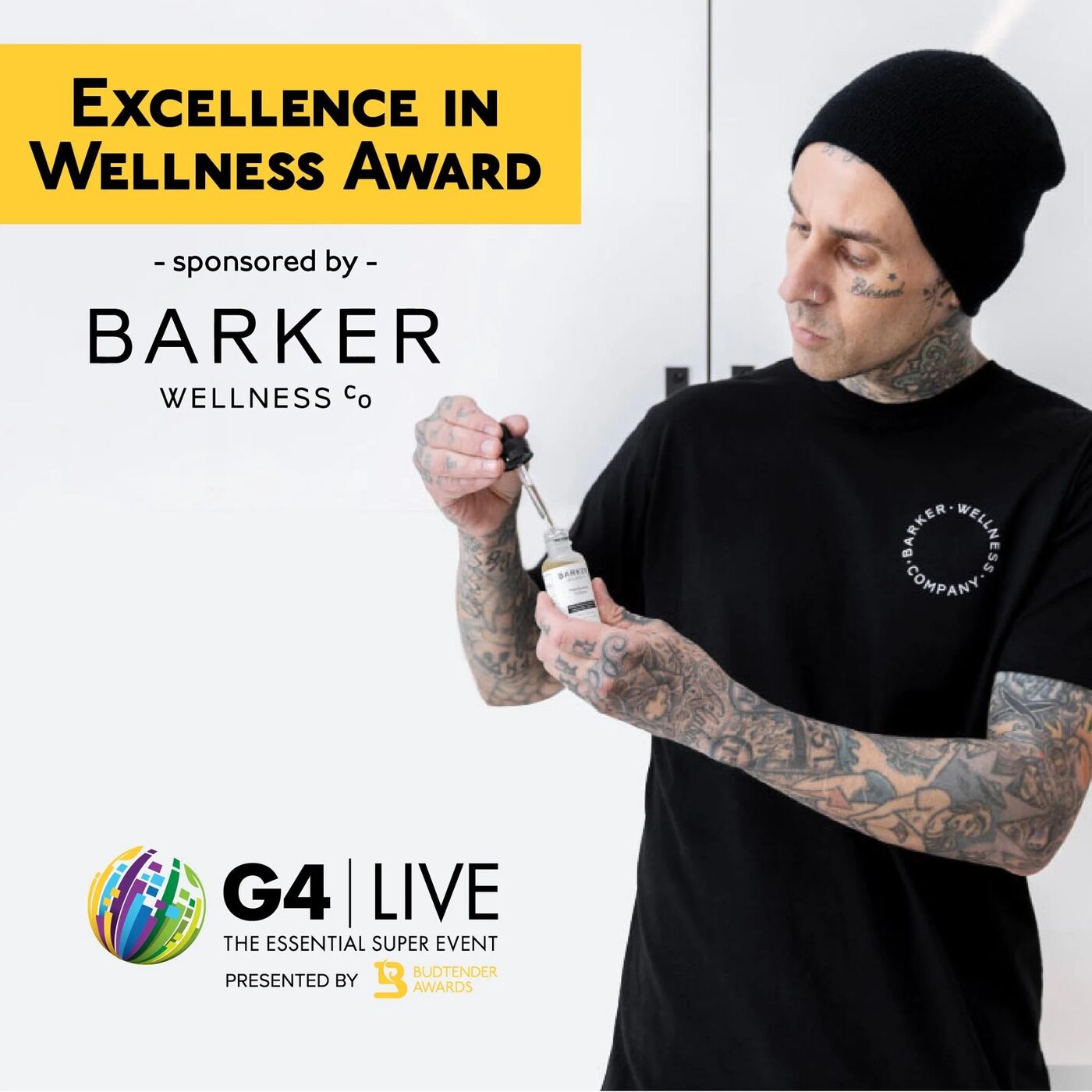 G4 Live Excellence in Wellness Award sponsored by Barker Wellness Co.