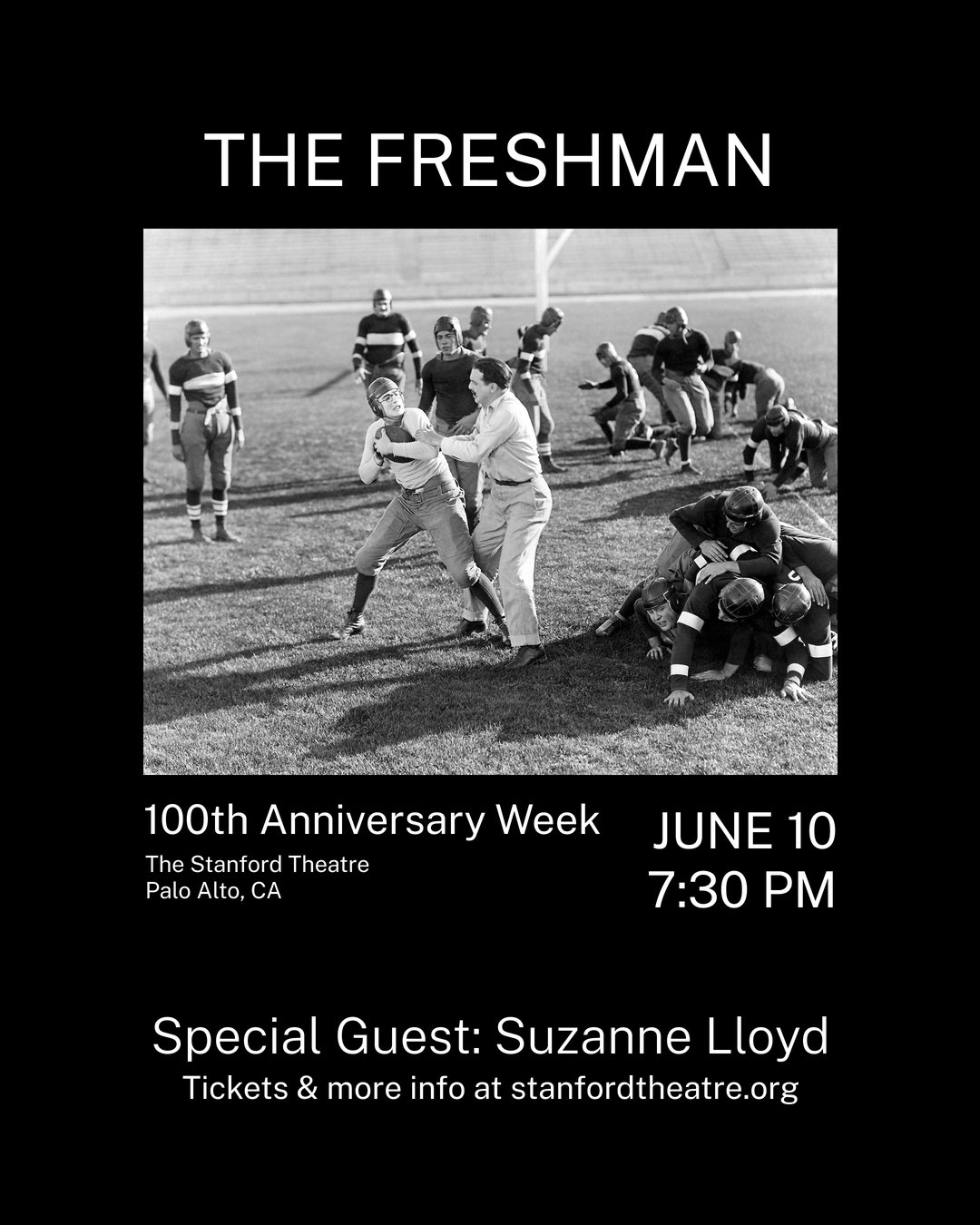 The Freshman — 100th Anniversary Week, The Stanford Theatre