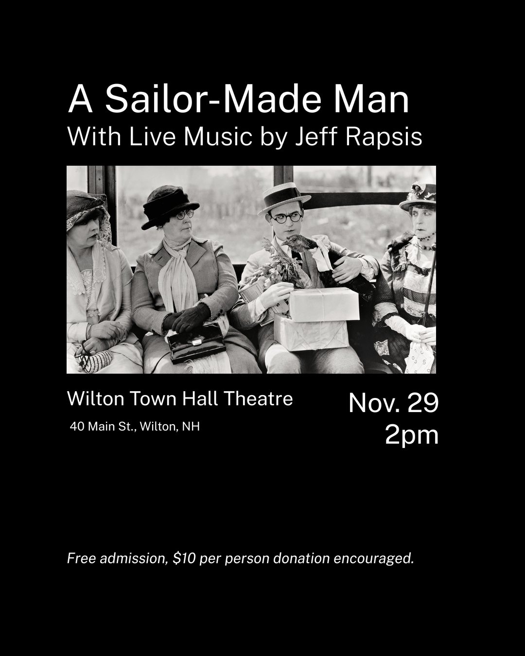 A Sailor-Made Man — Wilton Town Hall Theatre
