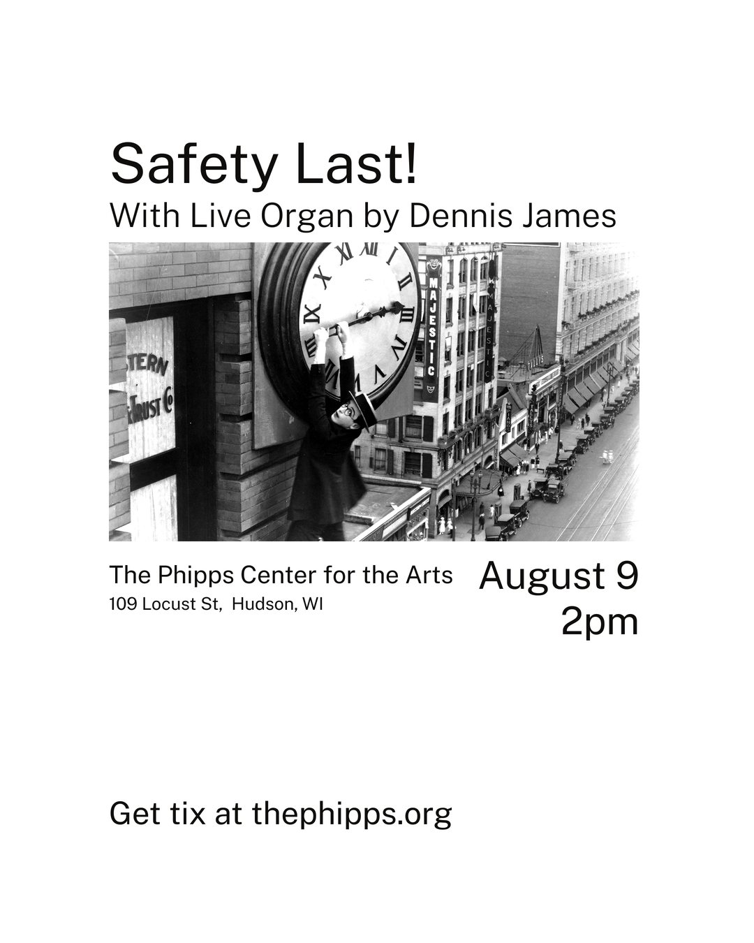 Safety Last! — The Phipps Center for the Arts