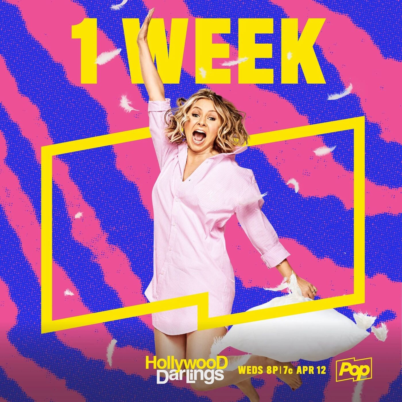Hollywood Darlings countdown: 1 week. Wednesdays 8pm, April 12 on Pop TV
