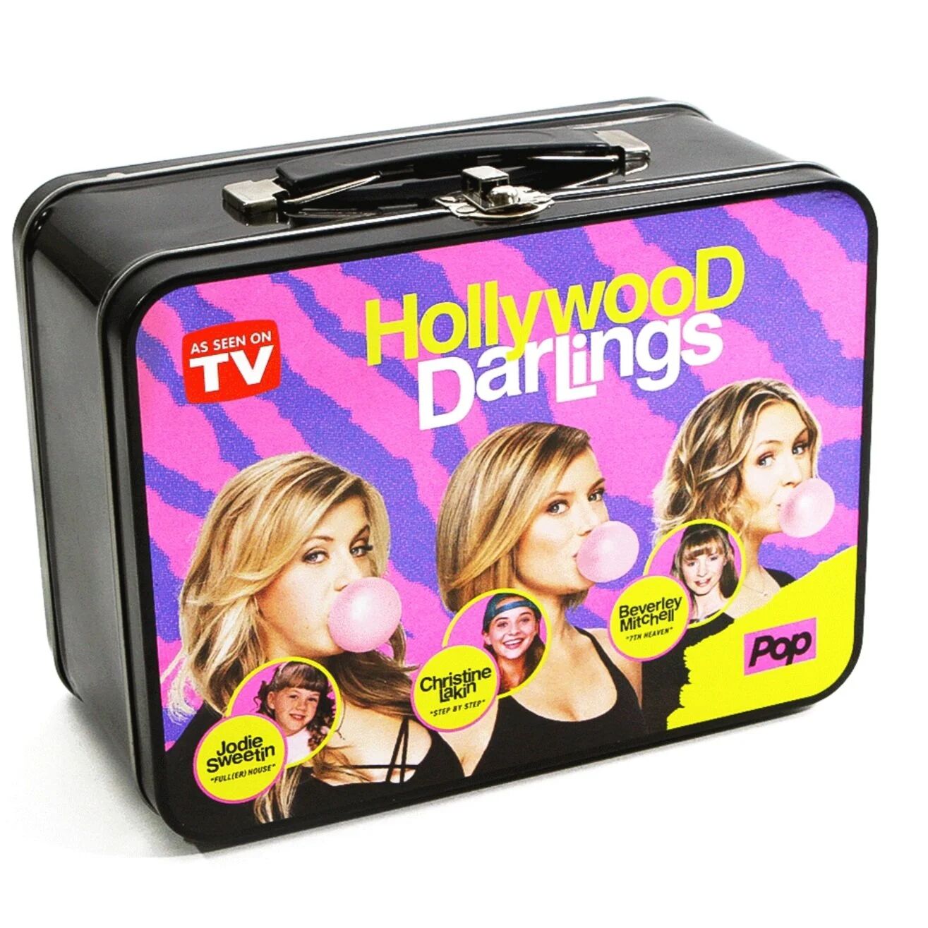 Hollywood Darlings 'As Seen on TV' lunchbox featuring the three stars