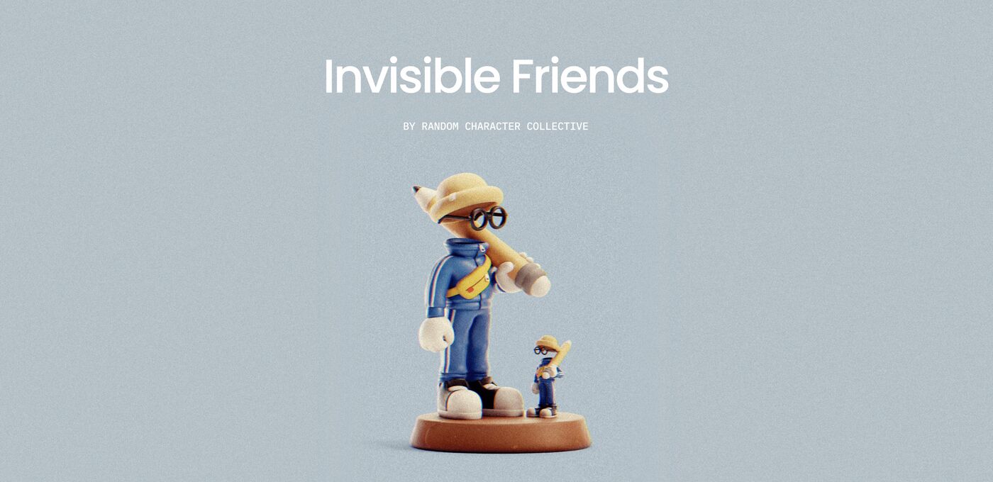 Invisible Friends physical collectible product shot
