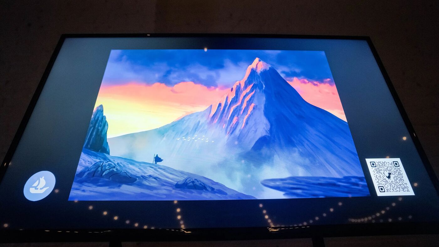 Mountain Town Get Down by OpenSea x Ledger