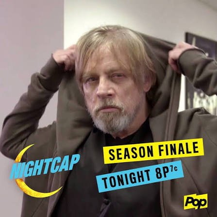 Nightcap season finale tonight at 8/7c on Pop TV: guest star pulling up a hood