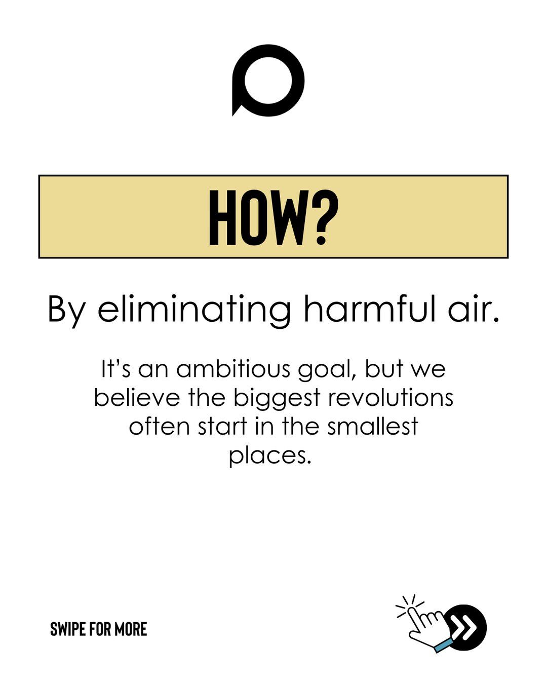 Philter brand story: How? By eliminating harmful air