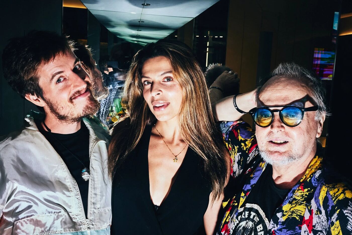 Three guests posing at the Pride Perspectives event