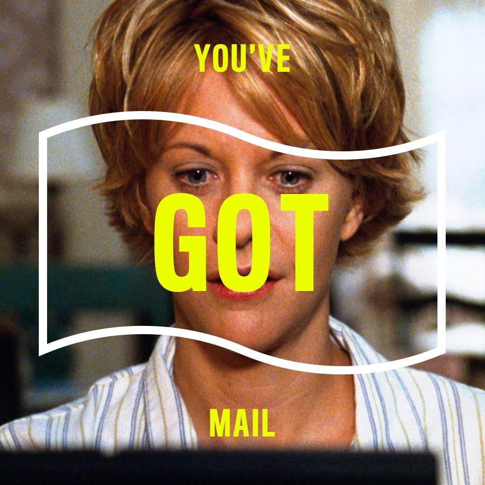 Quote card: You've got mail